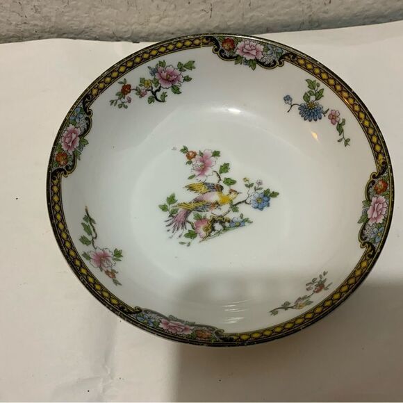 Noritake Antique China - 6 “ small bowl - "Pheasant" c. 1921 G17 - Picture 3 of 8